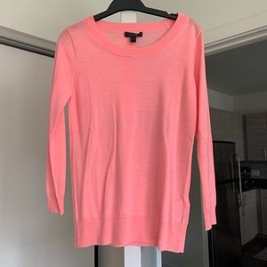 J. Crew hot pink tippi sweater